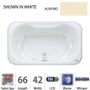 Jacuzzi BEL6642 CCR 5IW A Almond Bellavista 66 x 42 Bellavista Drop 