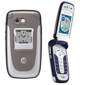 Motorola V360   Silver T Mobile Cellular Phone  
