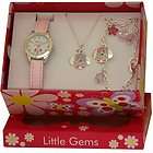 Ravel Little Gems Puppy Dog Watch, Necklace & Bracelet Girls Gift Set 