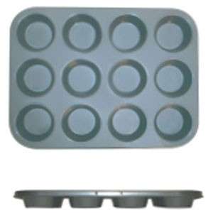 24 Cup Non Stick Muffin Pan, Thunder Group SLKMP024  