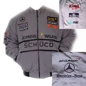  Mercedes Benz Johnnie Walker Schuco F1 Jacket Gray Sports 