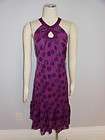 Tibi New York $430 MSRP Purple Metallic Circle Feminine