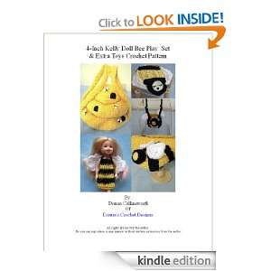 Inch Kelly Doll Bumble Bee Hive Play Set with Toys Crochet Pattern 