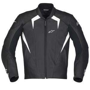    Alpinestars MotoGP Jerez Leather Jacket   50/Black Automotive