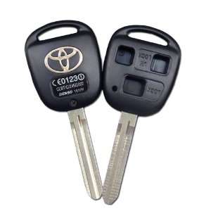  Remote Key Replacement Case Shell For Toyota 3 Buttons 