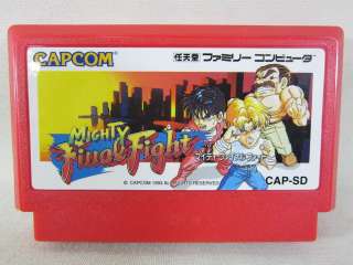 MIGHTY FINAL FIGHT Famicom Nintendo Soft Cart Only Japan Import 