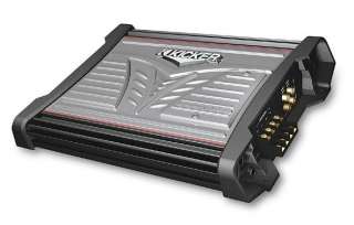 com Kicker 07MX7005 4X75 Watt Amplifier with 400 Watt Subwoofer Car 