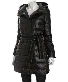 Laundry by Shelli Segal black quilted down packable parka   up 