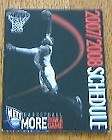 new jersey nets pocket schedule 2007  08 NBA