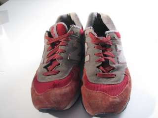 SEE PICS New Balance 574 RGS Red Running Shoes Mens 9M 9 M  