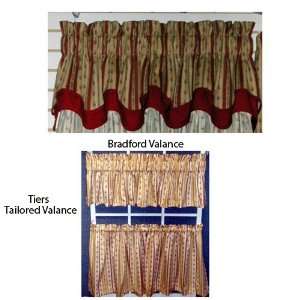  Suzanne Stripe Bradford Curtain Valance