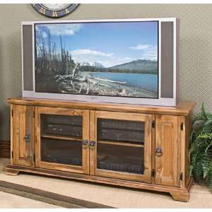   Kush Furniture Big Sur 63 inch TV Console in Pine Finish Furniture