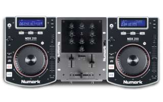 Numark CD DJ IN A BOX Complete Mixdeck System w/NDX 200  