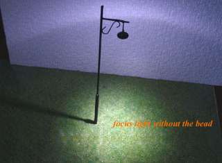 pcs O Scale Long Life Lampposts Made with LEDs #R34W  