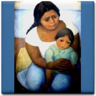 Mexican Artist Diego Rivera   Mother & Child