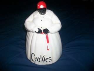 Vintage McCoy Aunt Jemima Cookie Jar Mc Coy 10 Tall Cookies  