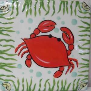  Cape Shore Crab Ceramic Trivet