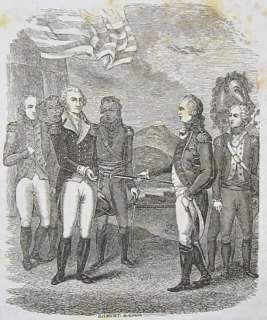 1856 REVOLUTIONARY WAR PICTURE GALLERY 1st GEORGE WASHINGTON BENJAMIN 