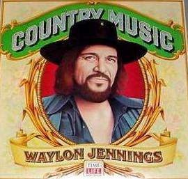 WAYLON JENNINGS COUNTRY MUSIC LP RECORD ALBUM NEW  