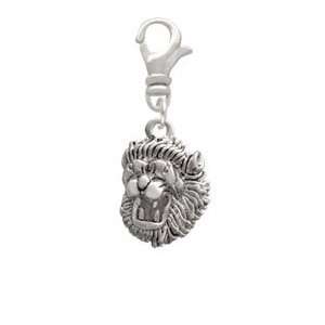  Small Lion Mascot Clip On Charm Arts, Crafts & Sewing
