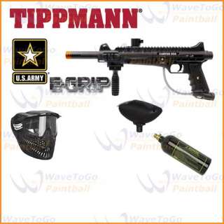   Tippmann Carver One Egrip Paintball Marker Package , that includes