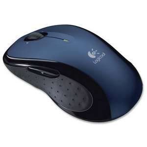 Logitech® Laser LX8 Cordless Mouse, Five Button, Programmable, Black 
