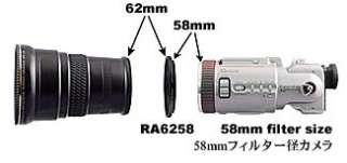 Raynox DCR 2025 Telephoto Lens for Panasonic DMC FZ150/FZ100/FZ48/FZ45 