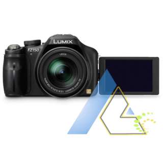 Panasonic Lumix DMC FZ150 24x Zoom 12.1MP NTSC Camera Black+1 Year 