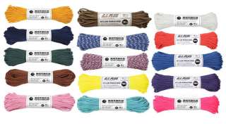 Military Parachute Cord 550 lb Paracord Survival Rope (Additional 