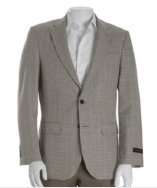 Tommy Hilfiger olive glen plaid cotton double button sports jacket 