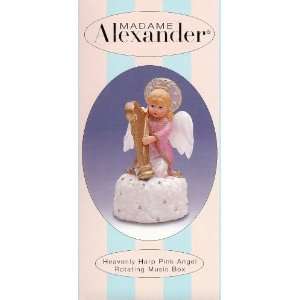 Madame Alexander Collectibles Heavenly Harp Pink Angel Figurine