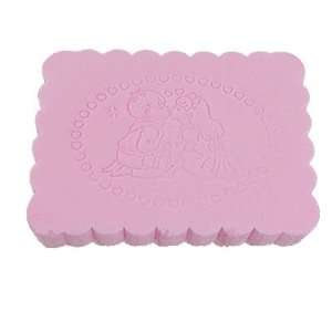   Makeup Cosmetic Facial Pink Washable Cleaning Sponge Pad 3 Pcs Beauty