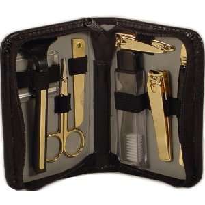  Gold Plated Travel Manicure Set Beauty