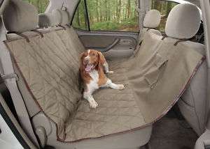   style padded & Quilted micro suede Deluxe Car SUV Seat Cover Dog Pet