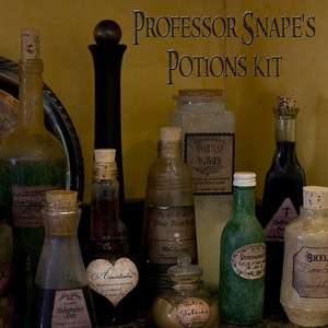 18 HARRY POTTER~AWESOME~ Potion Peel & Stick BOTTLE LABELS Polyjuice 