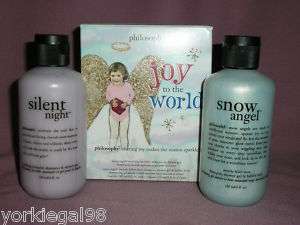 PHILOSOPHY ~ JOY TO THE WORLD ~ Set / 2 Shower Gels  