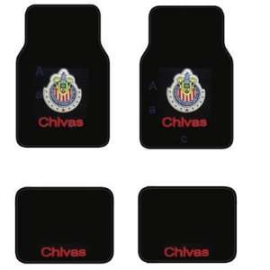 Set of 4 Universal Fit Plush Mexican Football Soccer League Carpet 