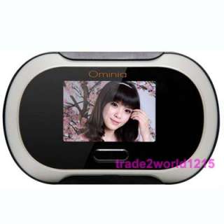 Digital Door Peephole Viewer with 2.5inch TFT LCD Screen View Angle 