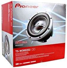 Pioneer Audio TS W3002D2 3500 Watt 12 Subwoofer DVC 2 Ohm Car Stereo 