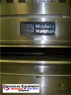 Middleby Marshall Double Conveyor Gas Pizza Oven PS350G  