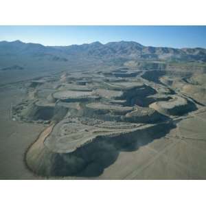  Tailings Made of Mining Debris Pile up near Chuquicamata 