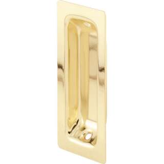 Prime Line Brass Plated Pocket Door Pull Handle 078874164579  