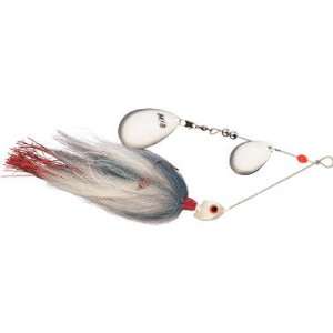  Lindy M/G Muskie Tandem Lure, Blk/Silver Sports 