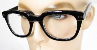 frame nerd style glasses color black frames clear non prescription 