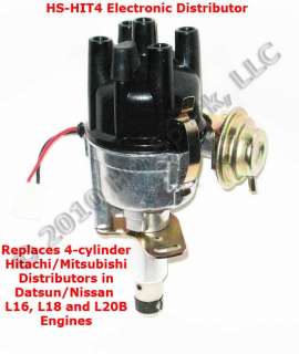 cyl Distributor with Electronic Ignition for Datsun/Nissan L16 L18 