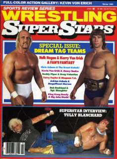 HULK HOGAN Wrestling Superstars Magazine Winter 1985 KERRY VON ERICH 