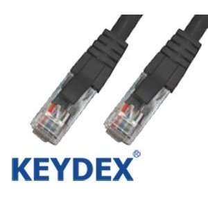  KEYDEX 200ft CAT5E Network Lan Ethernet Cable   Black 