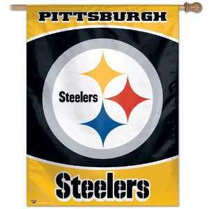  BSS   Pittsburgh Steelers NFL Vertical Flag (27x37 