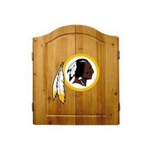  Washington Redskins NFL Dart Cabinet and Dartboard Set by 