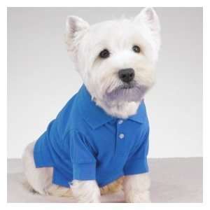 Large Blue Preppy Polo Pet Big Dog Shirt Clothes XL  